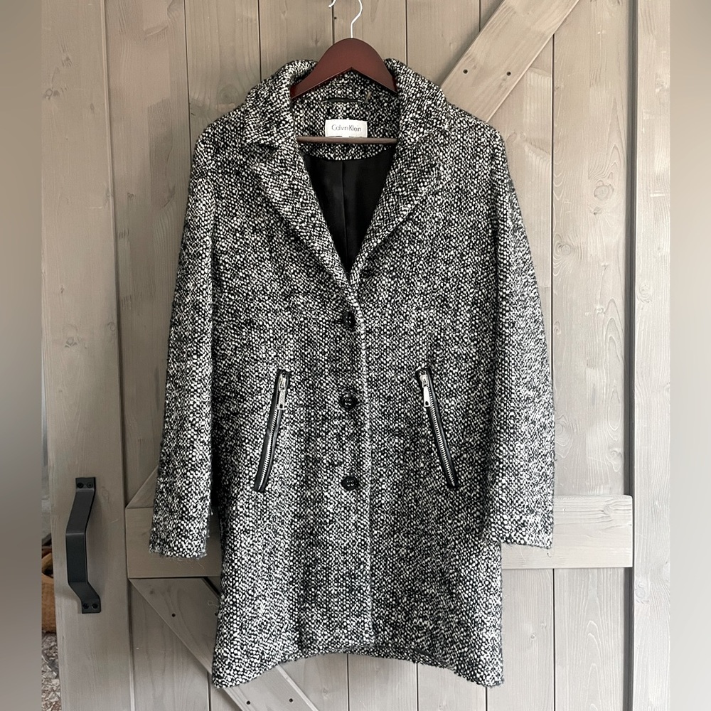 Calvin Klein Women’s Wool Blend Pea Coat